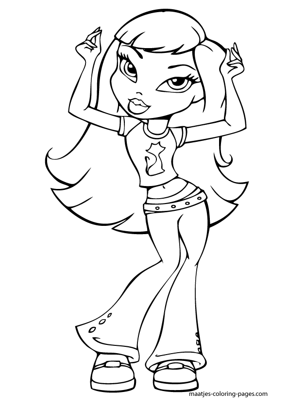 Featured image of post Bratz Coloring Pages Png
