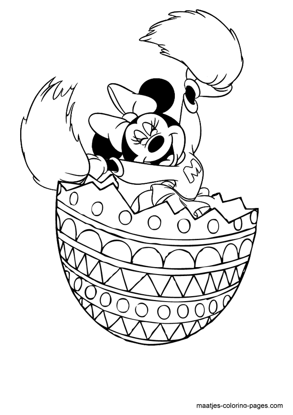 Disney Easter Egg Coloring Pages : EASTER COLOURING: WINNIE THE POOH
