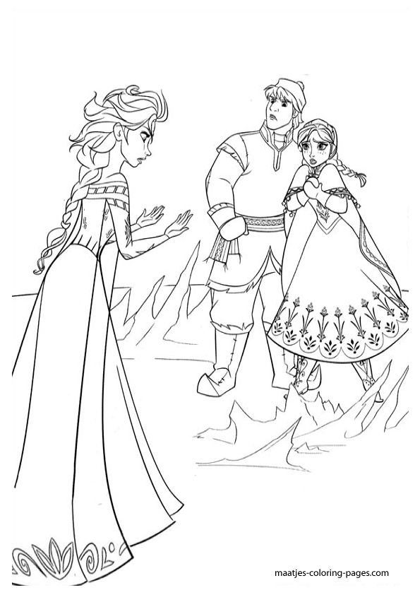disney frozen coloring pages all