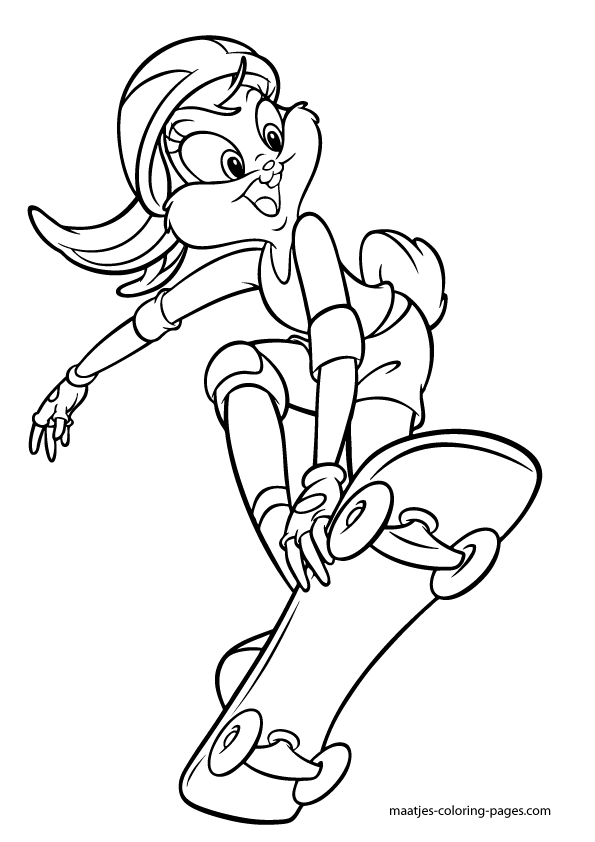l looney toons coloring pages - photo #22