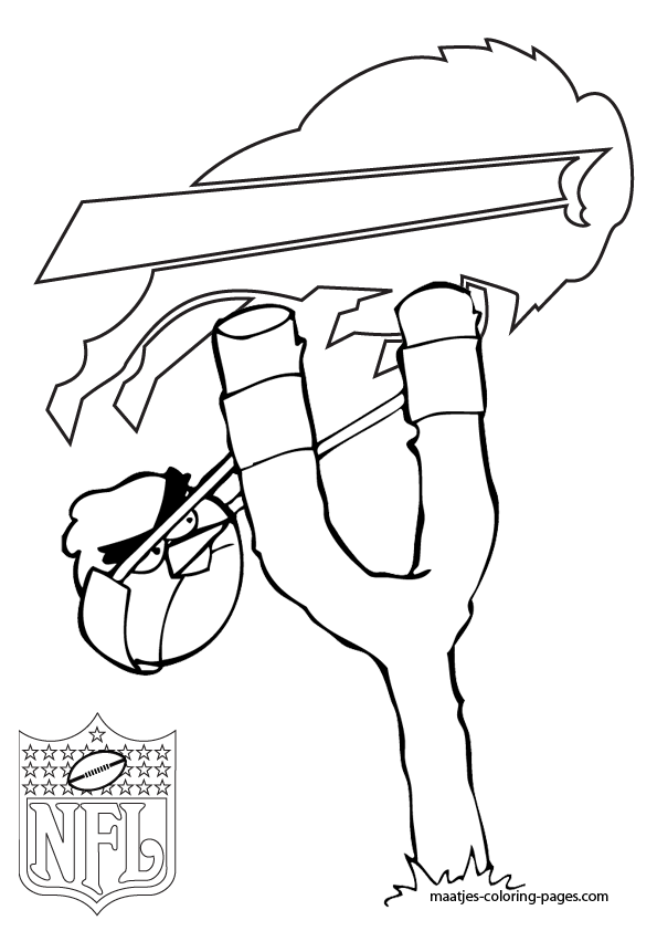 San Diego Chargers NFL Coloring Pages
