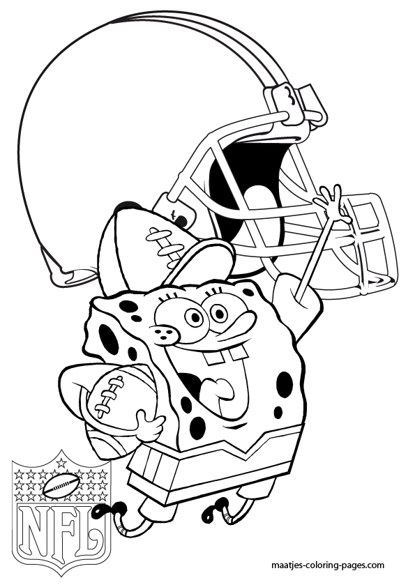 Cleveland Browns NFL Coloring Pages
