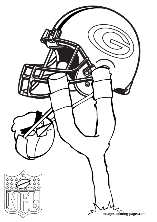 Green Bay Packers NFL Coloring Pages