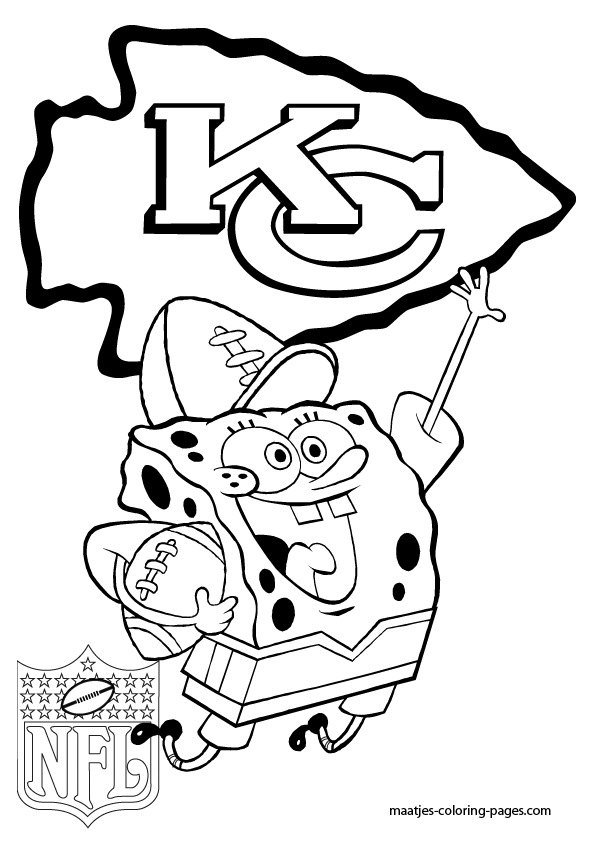 Kansas City Chiefs NFL Coloring Pages