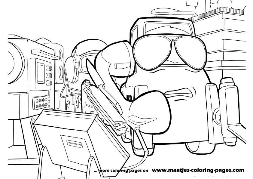 Planes Coloring Pages