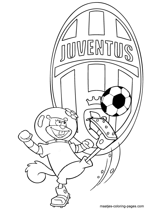 Juventus Sandy playing soccer
