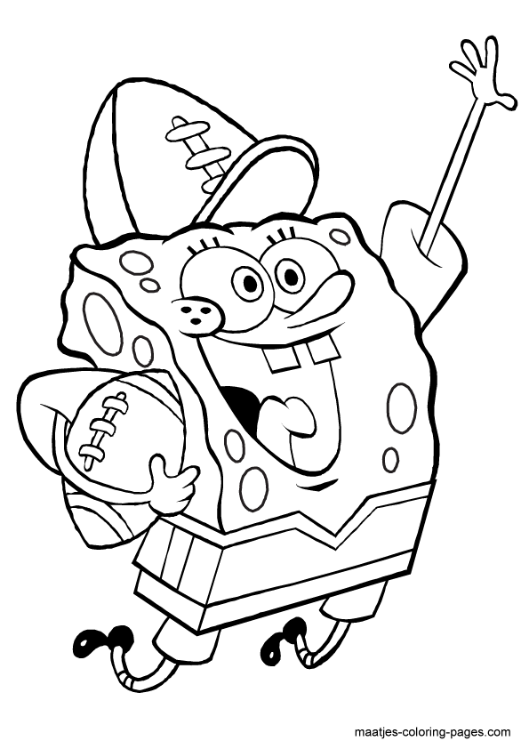 Spongebob Squarepants Coloring Page