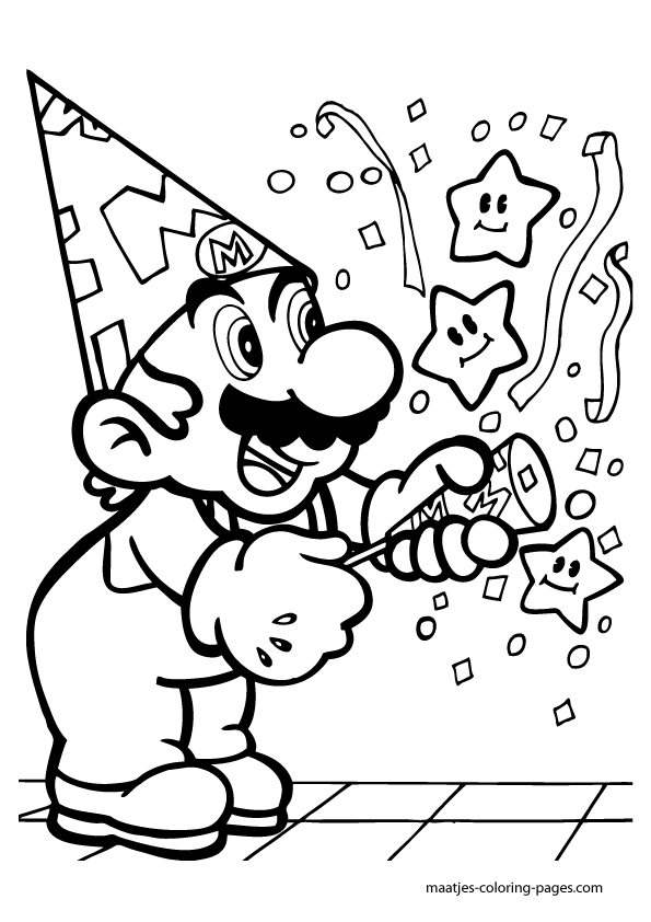 Super Mario anniversary birthday