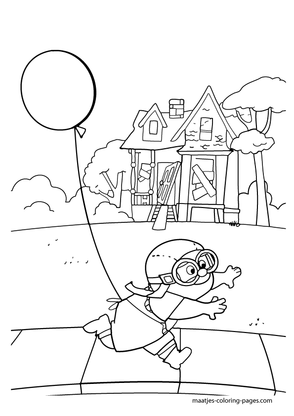 Up Coloring Pages
