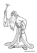 Free Harry Potter coloring pages