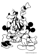Mickey Mouse and his friends
