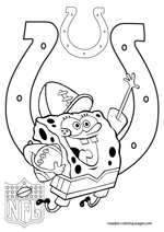 Indianapolis Colts NFL Coloring Pages