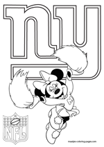New York Giants NFL Coloring Pages