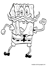 Spongebob with moustache