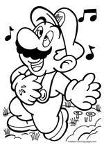 Super Mario singing