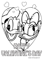 Donald Duck Valentines Day